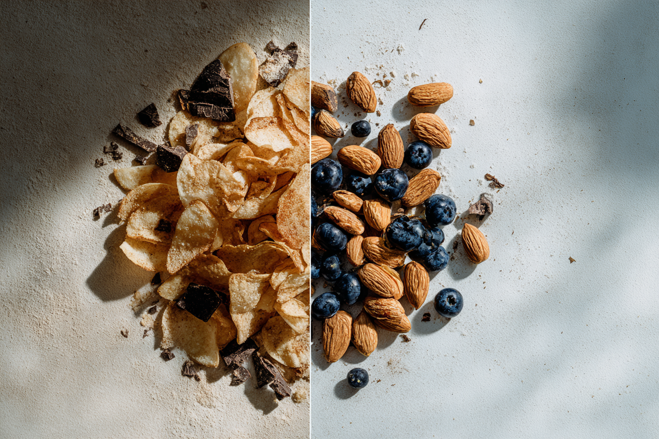 Heißhunger auf Süßes und Salziges: Ursachen verstehen